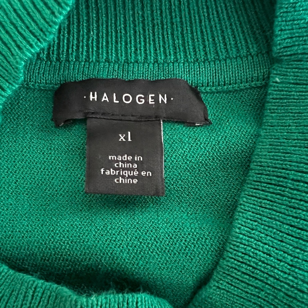 Green Ruffle Sweater - Picture 12 of 12